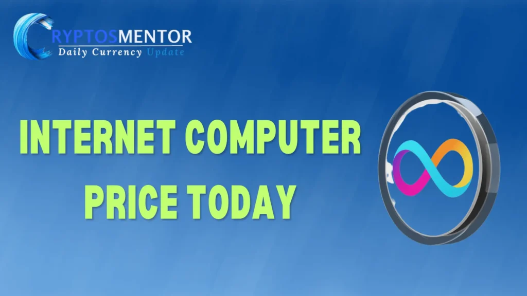 Internet Computer Price Today I ICP To USD,Live Price Chart & News